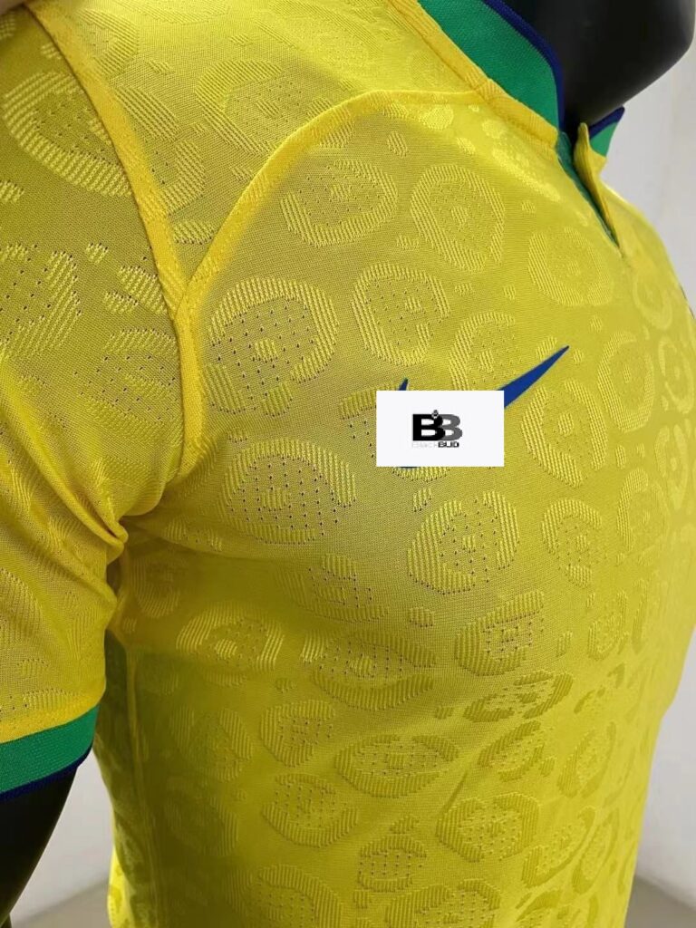 Brazil 2022 World Cup Home Jersey Player Edition BlackBud Bangladesh