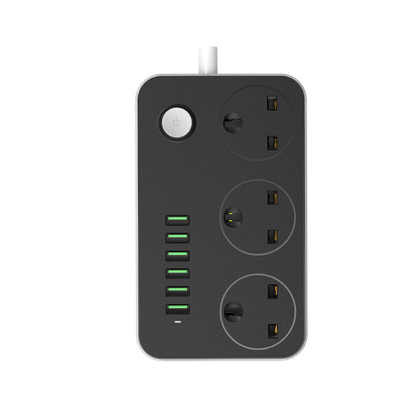 LDNIO SC3604 6 USB Ports And 3 Power Sockets Extension