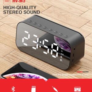 Havit MX701 Bluetooth Speaker With Double Alarm Clock