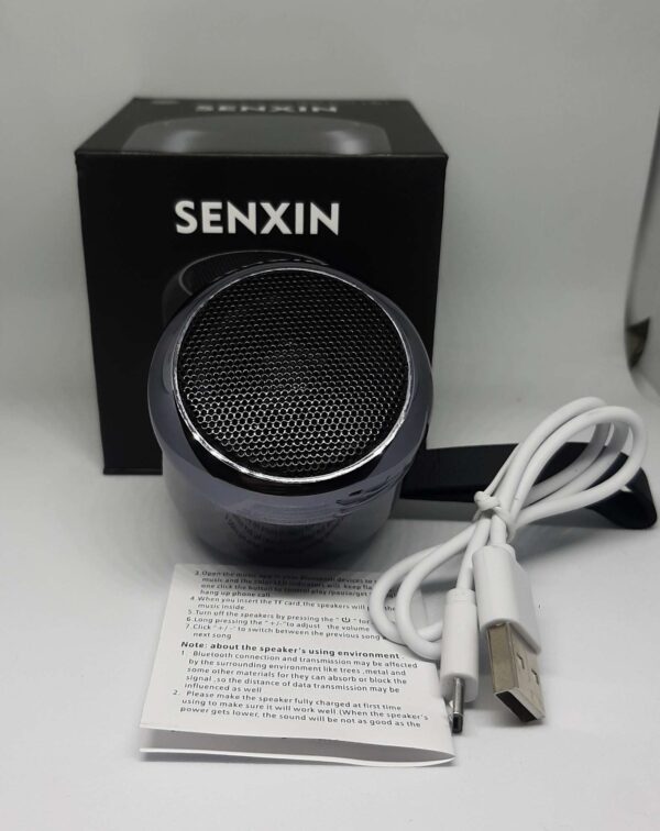 SENXIN TWS Bluetooth Speaker with Loud 5W Stereo Sound