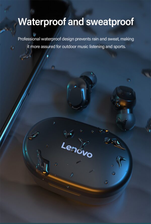 Lenovo XT91 TWS Wireless Earphone Waterproof