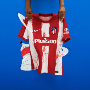 Athletico Madrid Jersey Home Kit Jersey 2021-22 Season Thai Premium