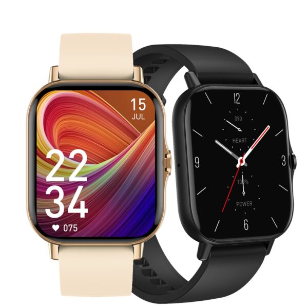 DT94 Smartwatch Waterproof With 1.78 Inch Large HD Display-Black and gold