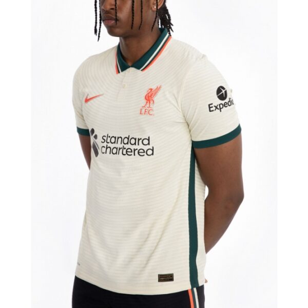 Liverpool Away Kit Season 2021-22 Short Sleeves Thai Premium Jersey