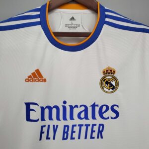 Real Madrid Home Kit Season 2021-22 Football Jersey Thai Premium Full Sleeves