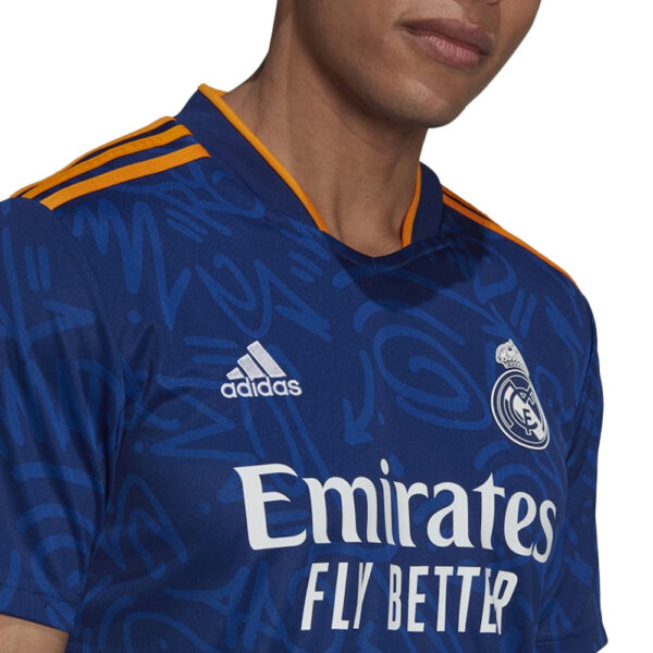 Real Madrid Away Kit Player Edition Season 2021-22 Football Jersey