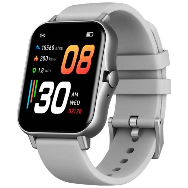 Zeblaze GTS 2 Smartwatch With 1.69 inch HD Touch Screen Heart Rate Fitness Tracker Silver