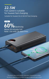 Baseus Adaman 30000mAh Power Bank Price in Bangladesh - BlackBud Bangladesh