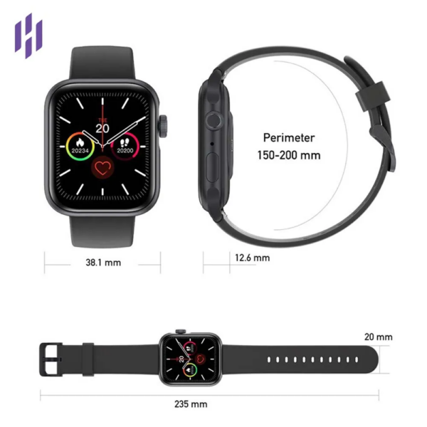 Awei H10 Smartwatch With Bluetooth Calling 1.69-inch TFT Full screen Smart Sports Watch