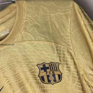 Barcelona Away Jersey Player Edition 2022-23 Season Short Sleeves