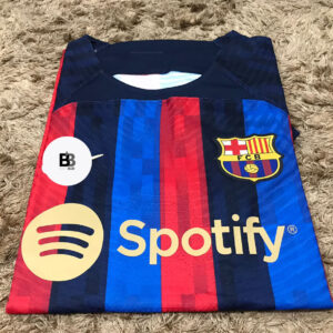 Barcelona Home Jersey Player Edition 2022-23 Season Short Sleeves