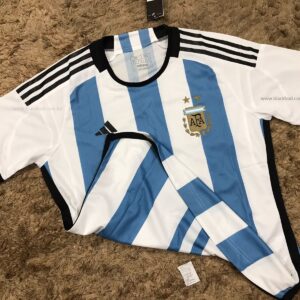 Argentina Home Jersey Player Edition Qatar World Cup 2022 Concept