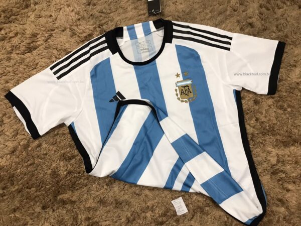 Argentina Home Jersey Player Edition Qatar World Cup 2022 Concept