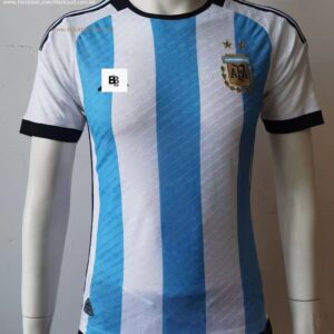 Argentina Home Jersey Qatar World Cup 2022 Official Player Edition Jersey