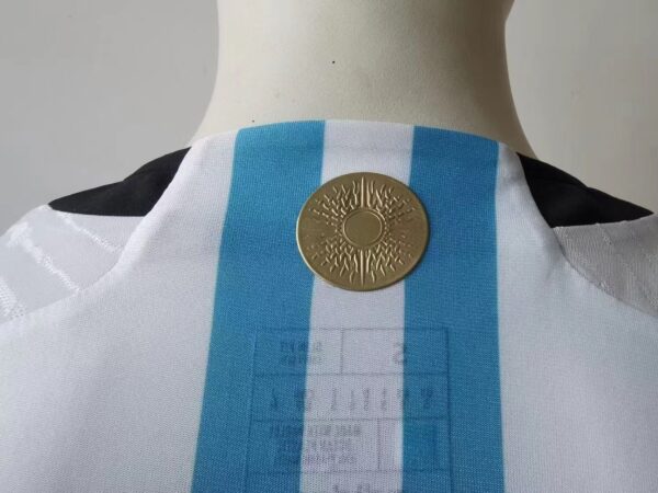 Argentina Home Jersey Qatar World Cup 2022 Official Player Edition Jersey front