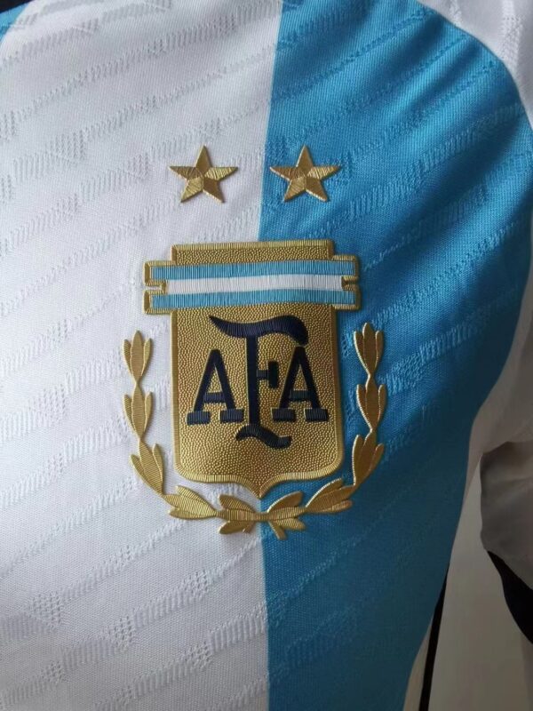 Argentina Home Jersey Qatar World Cup 2022 Official Player Edition Jersey-blue