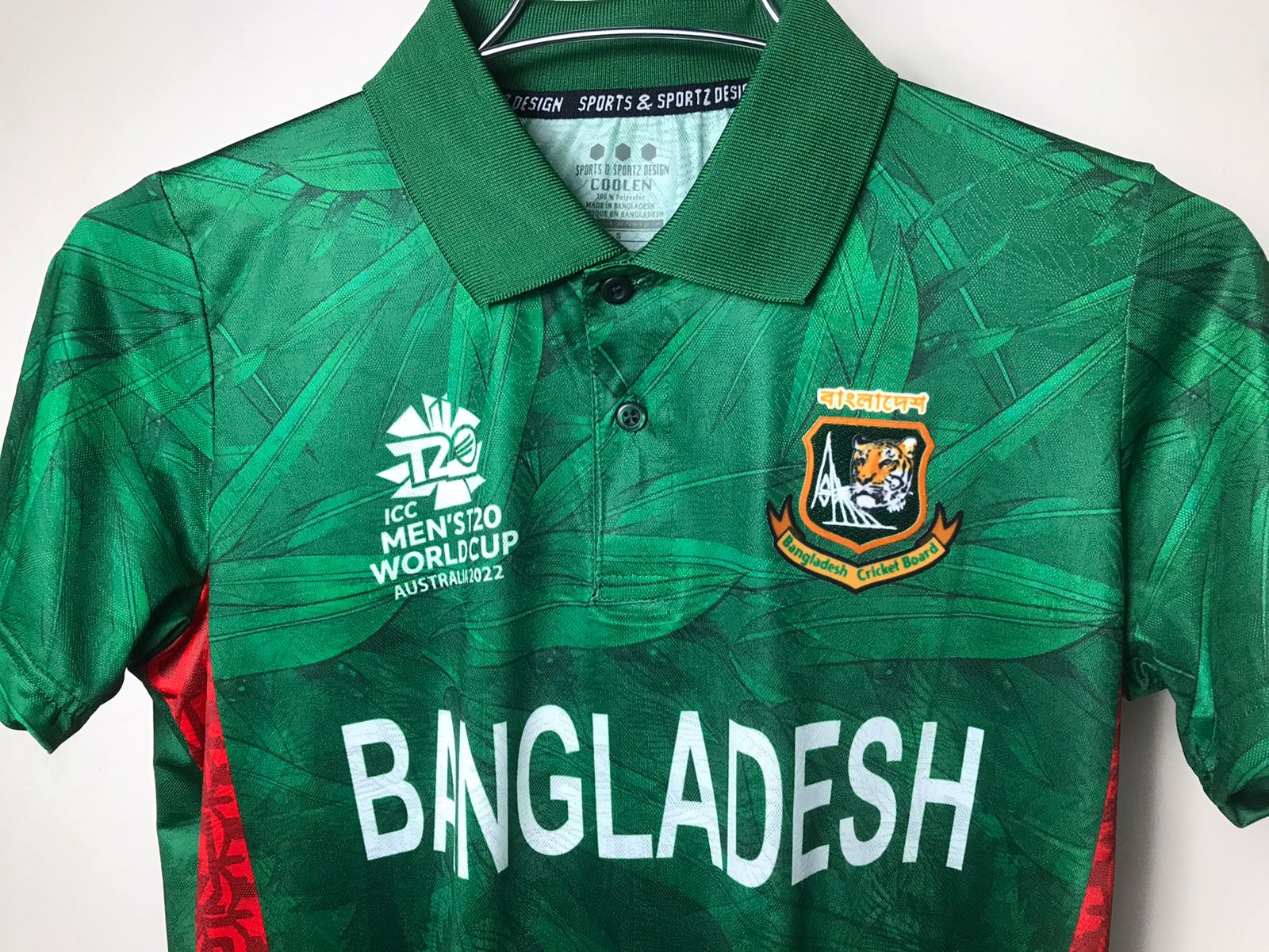 New Cricket Jersey For Bangladesh In ICC T20 World Cup 2022 (Half