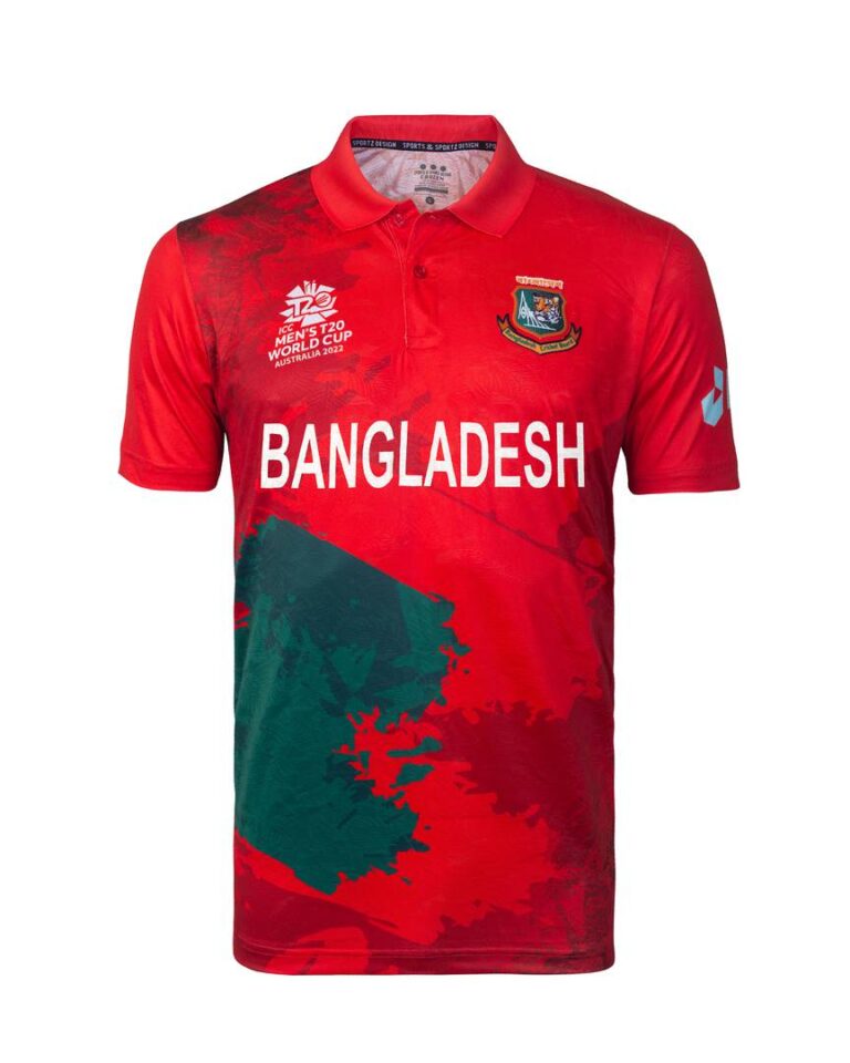 Bangladesh T20 World Cup Away Jersey 2022 Player Edition BlackBud