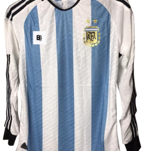 Argentina Qatar Worldcup 2022 Home Kit Full Sleeves Player Edition Price in Bd