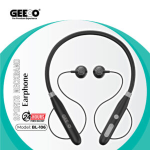 GEEOO BL106 Sports Neckband Bluetooth Earphone