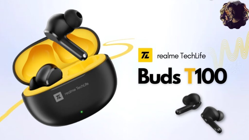 Realme Buds T100 TWS Wireless Earbuds Price In Bangladesh - BlackBud