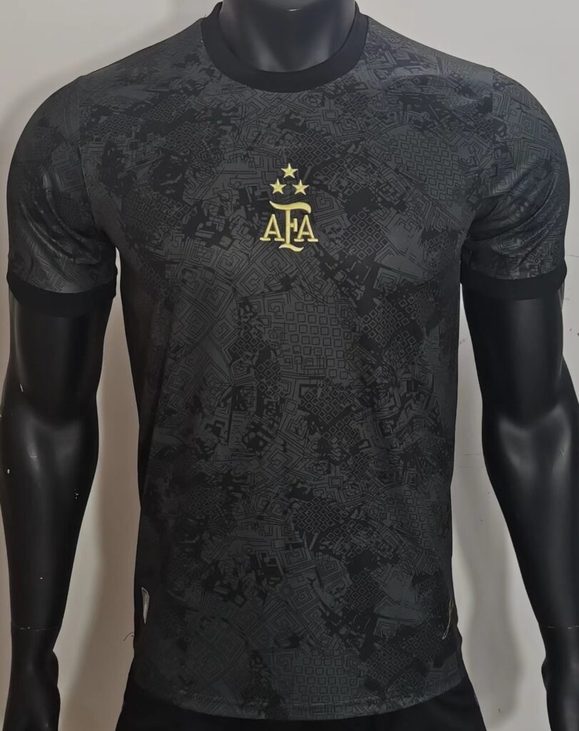 Argentina Black Concept Jersey Fan Version Price in BD BlackBud