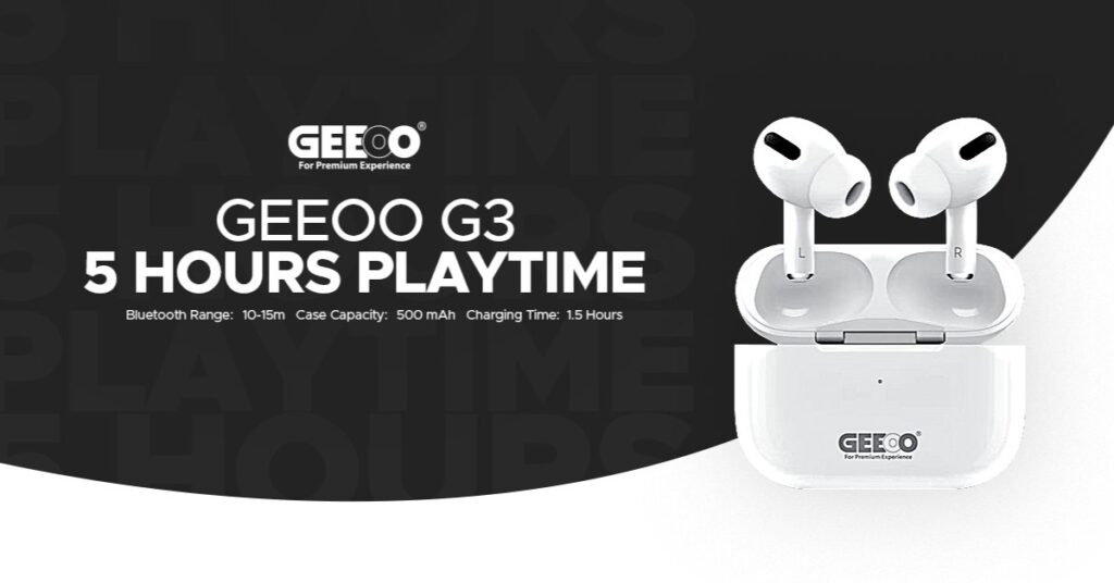 geeoo g22 TWS Bluetooth Airpods