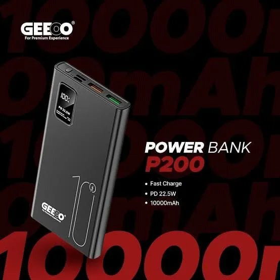 geeoo p200 power bank