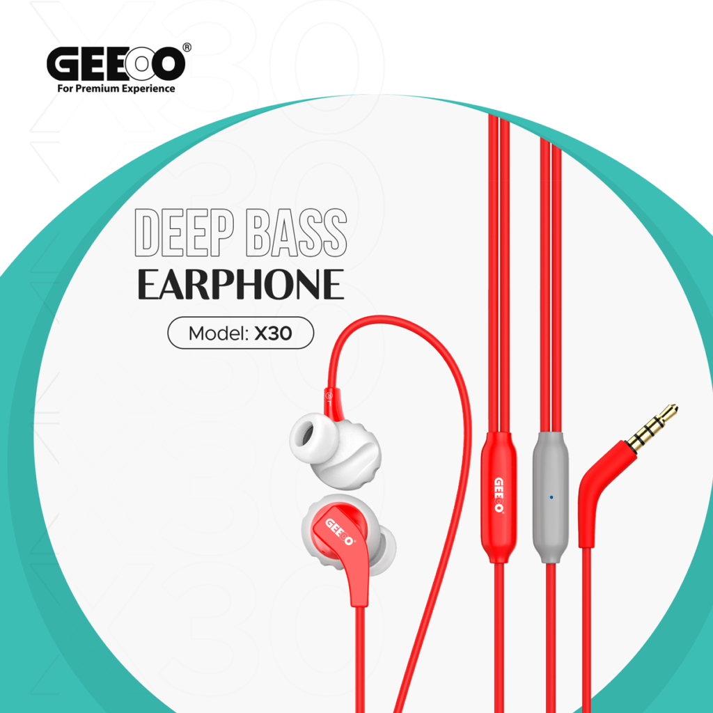 geeoo x30 earphone