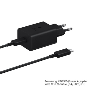 Samsung 45W PD Charger 2 Pin EU Type-C To Type-C Travel Adapter Price in Bangladesh