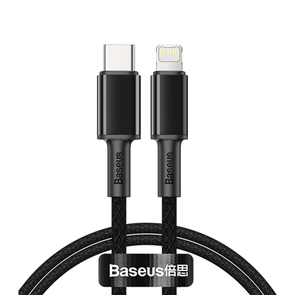 Baseus 20W Fast Charging Type-C to Lighting Data Cable For iPhone High Density Braided