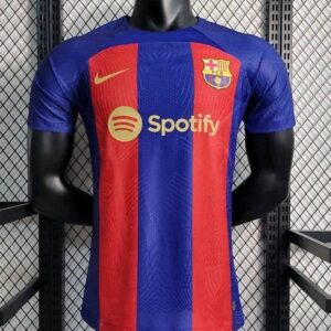 Barcelona home Kit Player Edition 23/24 Season Short Sleeves Football Jersey