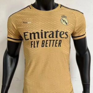 Real Madrid 3rd Kit Player Edition 23/24 Golden Jersey