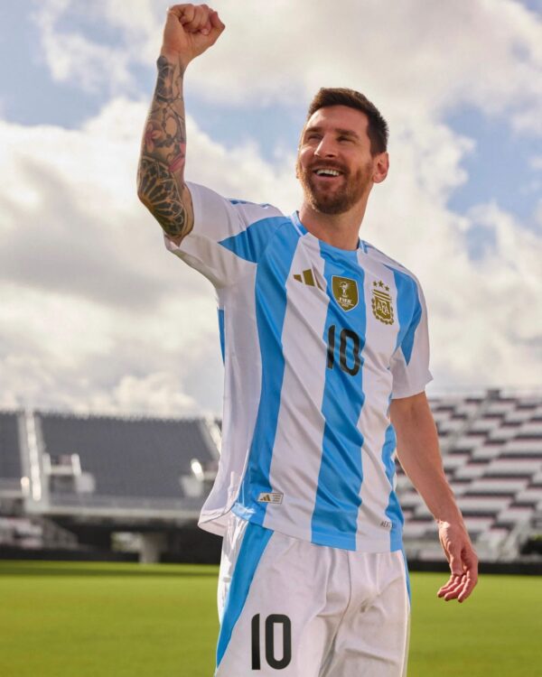 Argentina 2024 Copa America Home Jersey Messi