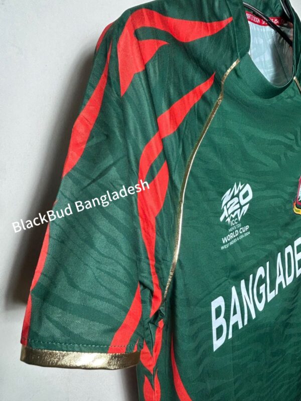 Bangladesh T20 Cricket Worldcup Official Jersey features