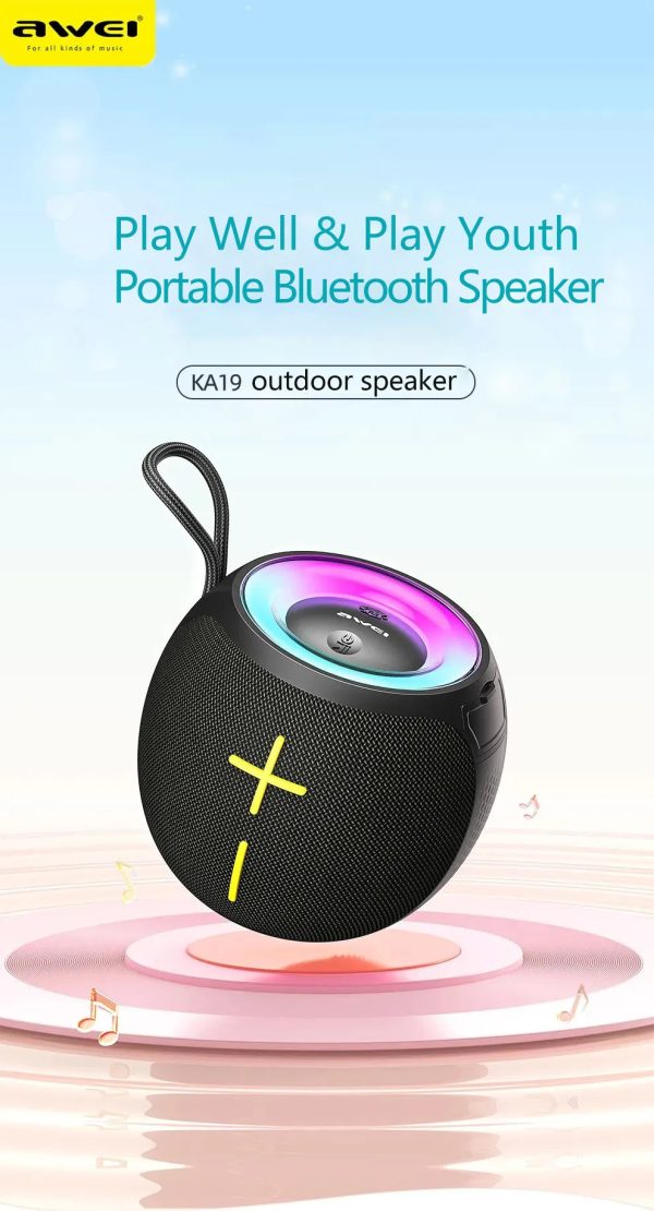 Awei KA19 Bluetooth Speaker blackbud bd