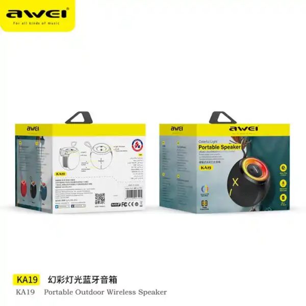 Awei KA19 Bluetooth Speaker specifications