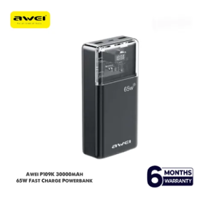 Awei P109k 30000mAh 65W fast charging Power Bank