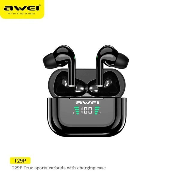 Awei T29P TWS Earbuds black