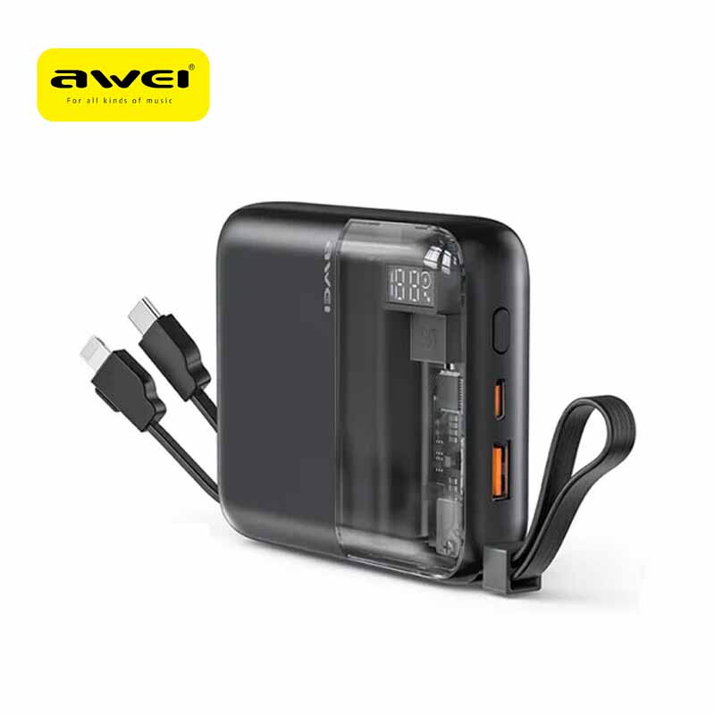 Awei P149K 10000mAh Power Bank 22.5W Fast Charging