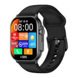 IMIKI SF1 Curved AMOLED Calling Smart Watch Metal Body