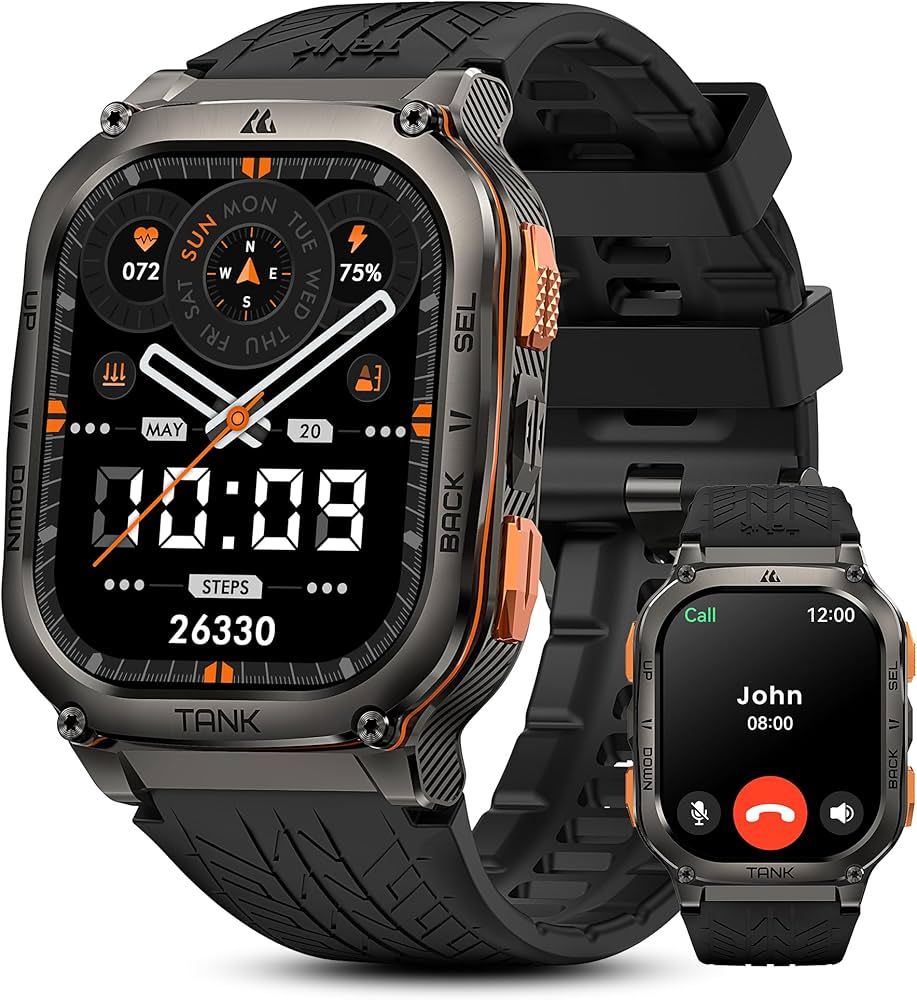 Kospet Tank M3 Ultra 5 ATM & IP69K Dive-Proof Smart Watch