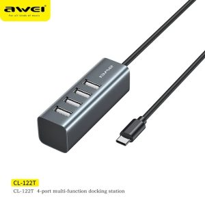 Awei CL-122T Type-C Extender USB 2.0 Docking Station