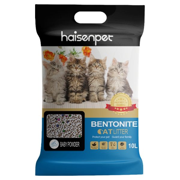 Haisenpet Cat Litter Baby Powder Flavour 10L