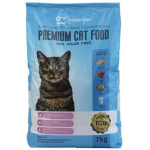 Haisenpet Premium Kitten Food Chicken, Fish, Egg and Milk - 7KG Pack Haisenpet