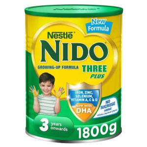 Nido Three Plus (3+) growing Up Baby Milk Powder- 1800gm Dubai