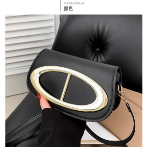 New Fashion Messenger Shoulder Bag black