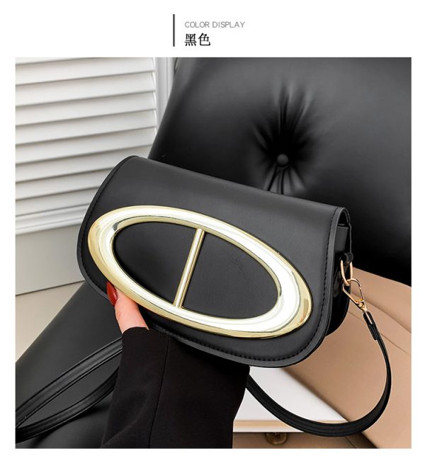 New Fashion Messenger Shoulder Bag black