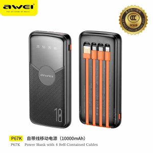 Awei P67K 10000mAh Power Bank Price in Bd