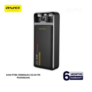 Awei P78K 20000mAh Fast Charging Power bank